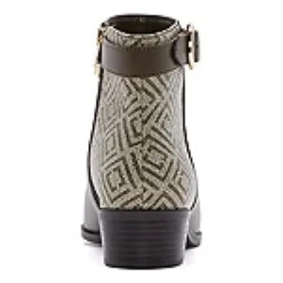 NIB Liz Claiborne Women's Stacked Heel Booties - Picture 2 of 7